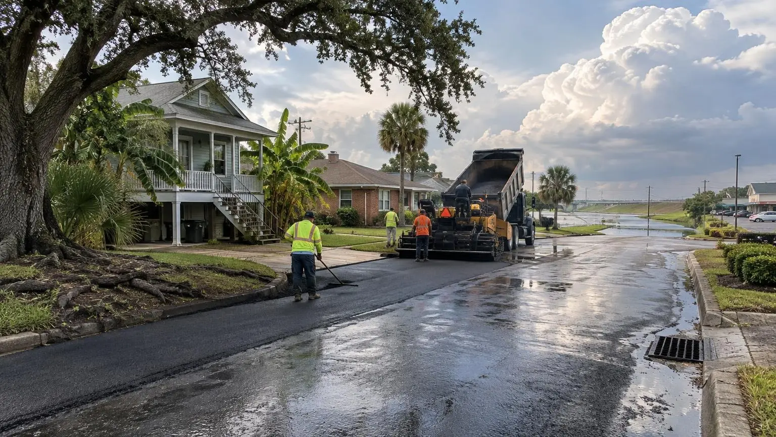 Asphalt Paving in New Orleans, LA